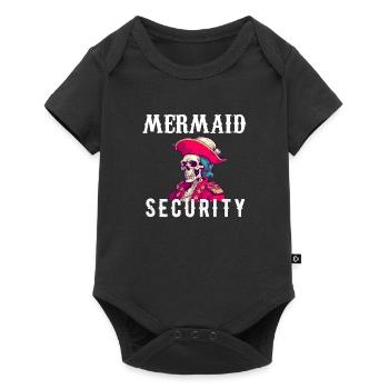Mermaid Adult Matching Birthday Women Girl - Baby Premium short-sleeve bodysuit - black - Front