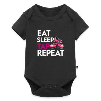 Appréciation du professeur de claquettes pour les filles - Body à manches courtes Premium Bébé - noir - Devant