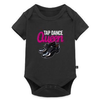 Appréciation du professeur de claquettes pour les filles - Body à manches courtes Premium Bébé - noir - Devant