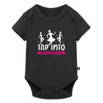 Appréciation du professeur de claquettes pour les filles - Body à manches courtes Premium Bébé - noir - Devant
