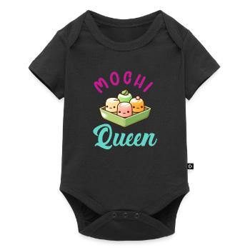 Mochi Japanese Rice Cake Candy Snack Sweet Mochi - Baby Premium short-sleeve bodysuit - black - Front