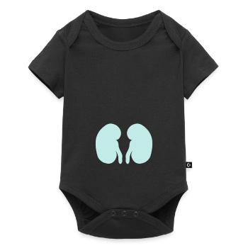 kidney - Baby Premium short-sleeve bodysuit - black - Front
