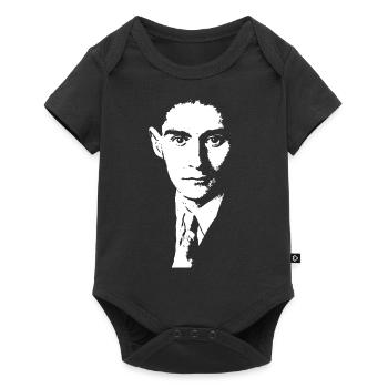 Franz Kafka Shirt - Baby Premium short-sleeve bodysuit - black - Front