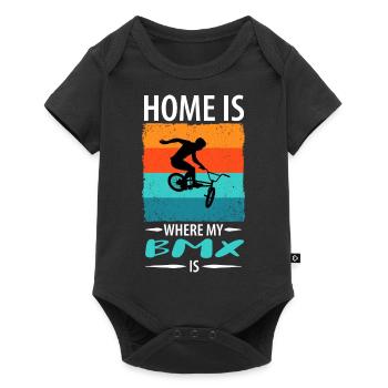 BMX - Body à manches courtes Premium Bébé - noir - Devant