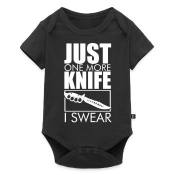 Knives Collect gift idea | Army Knife Collector - Baby Premium short-sleeve bodysuit - black - Front