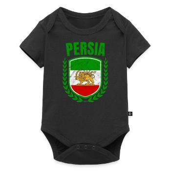Persia - Baby Premium short-sleeve bodysuit - black - Front