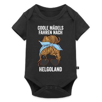 Nordsee Helgoland - Baby Premium Kurzarmbody - Schwarz - Vorne