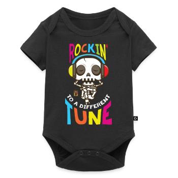 Rocking to A Different Tune Musician Music Lovers - Baby Premium short-sleeve bodysuit - black - Front
