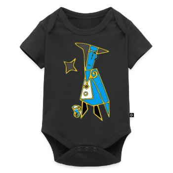 Character ireal - Baby Premium short-sleeve bodysuit - black - Front