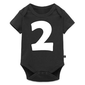 2 - Baby Premium short-sleeve bodysuit - black - Front