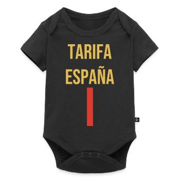 Tarifa Espagne Souvenir - Body à manches courtes Premium Bébé - noir - Devant