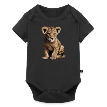 Bébé Lion Wildcat - Body à manches courtes Premium Bébé - noir - Devant