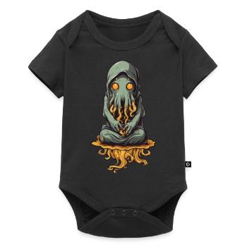 Halloween Tentacle Slime Monster - Baby Premium short-sleeve bodysuit - black - Front