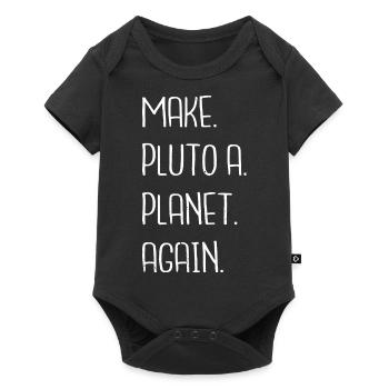 blague de voyage de l’espace croire blagues vaisseau spatial - Body à manches courtes Premium Bébé - noir - Devant