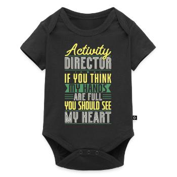 Activity Director Appreciation - Baby Premium Kurzarmbody - Schwarz - Vorne