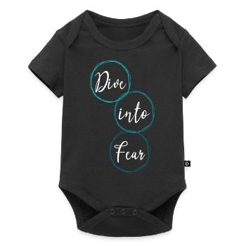 Bungee Jumping Experiences Courage - Baby Premium short-sleeve bodysuit - black - Front