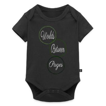 present idea literary genres virtual escape - Baby Premium short-sleeve bodysuit - black - Front