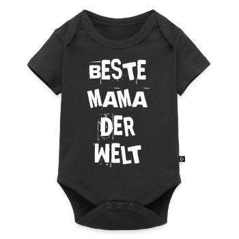 BESTE MAMA DER WELT meilleure maman allemande - Body à manches courtes Premium Bébé - noir - Devant