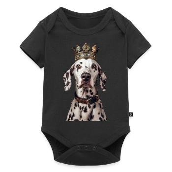 Dalmatian - Baby Premium short-sleeve bodysuit - black - Front