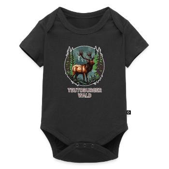 Teutoburg Forest - Baby Premium short-sleeve bodysuit - black - Front