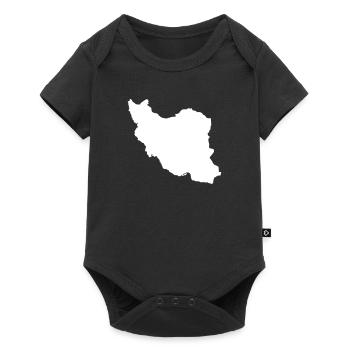 Iran - Baby Premium short-sleeve bodysuit - black - Front