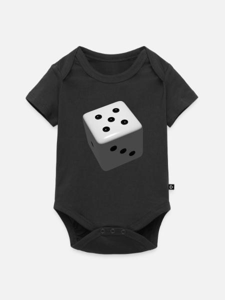 Cube - Body à manches courtes Premium Bébé - noir