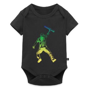 Architect Retro Style - Baby Premium short-sleeve bodysuit - black - Front