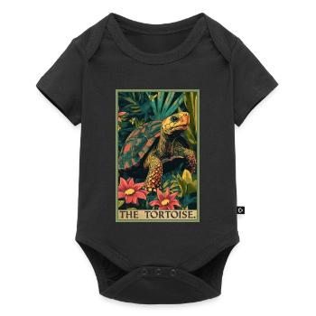 Tortoises Tortoise - Baby Premium short-sleeve bodysuit - black - Front