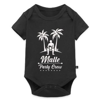 Beach Vacation Malle Party Crew - Baby Premium short-sleeve bodysuit - black - Front