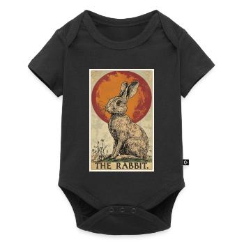 Lapin Lapin - Body à manches courtes Premium Bébé - noir - Devant