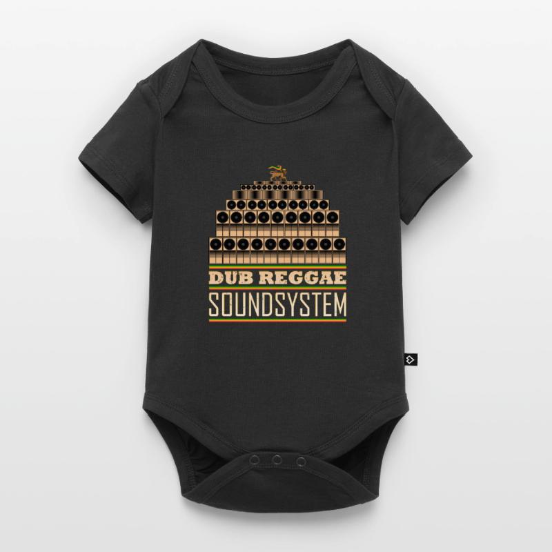 Système de son Dub reggae Body à manches courtes Premium Bébé