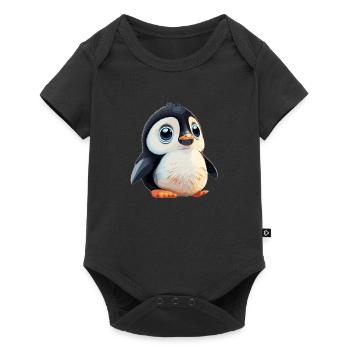 Pingouin - Body à manches courtes Premium Bébé - noir - Devant