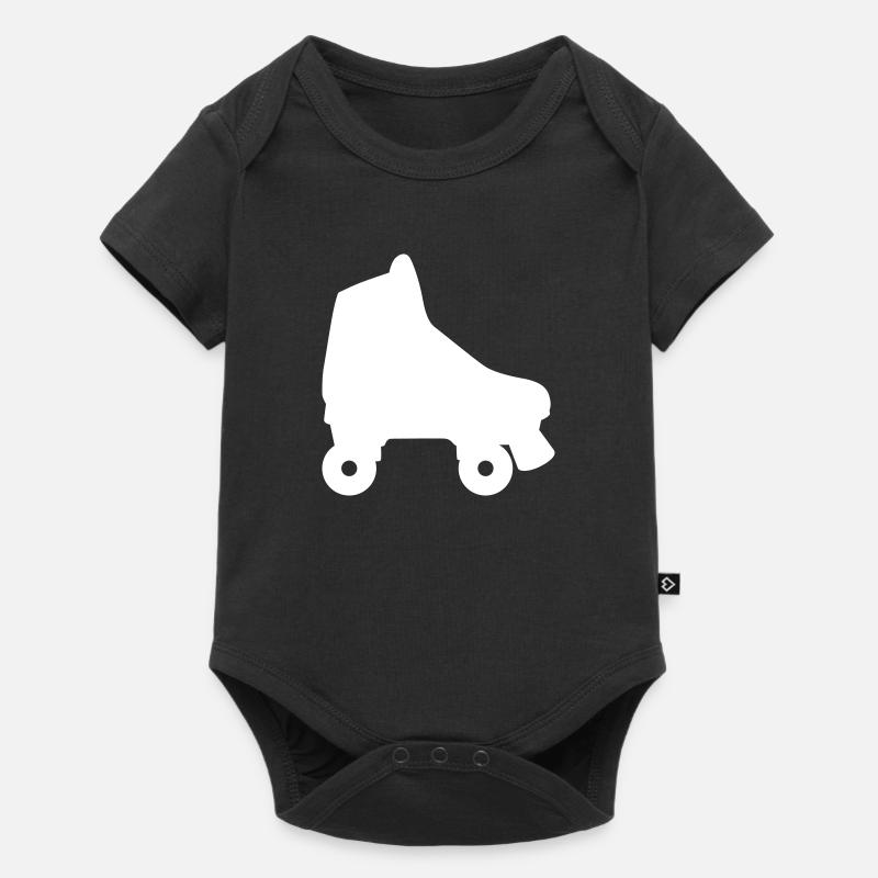 Rollschuh - Baby Premium Kurzarmbody - Schwarz