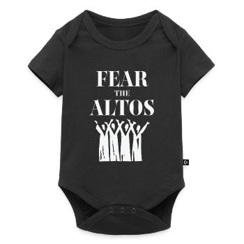 Alto Fear The Altos - Body à manches courtes Premium Bébé - noir - Devant