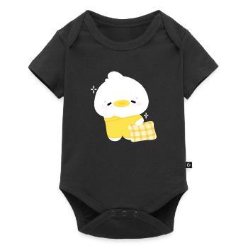 Sleepy Duck - Baby Premium short-sleeve bodysuit - black - Front