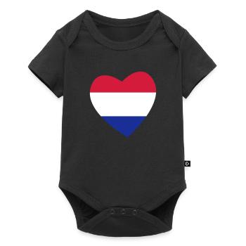 Heart Netherlands - Baby Premium short-sleeve bodysuit - black - Front