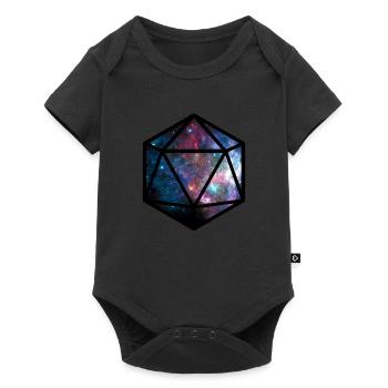 20 dés de galaxie - Body à manches courtes Premium Bébé - noir - Devant