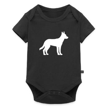 Malinois - Baby Premium short-sleeve bodysuit - black - Front