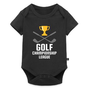 Golf Championship League (Club de golf, Coupe) - Body à manches courtes Premium Bébé - noir - Devant