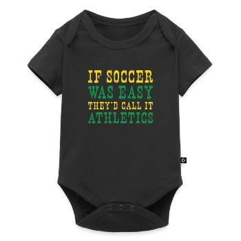 Brésil Football Brésil Football Brésil Futbol - Body à manches courtes Premium Bébé - noir - Devant