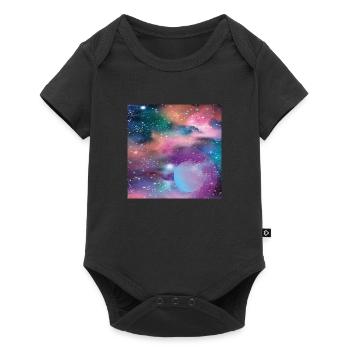Mercury - Baby Premium short-sleeve bodysuit - black - Front