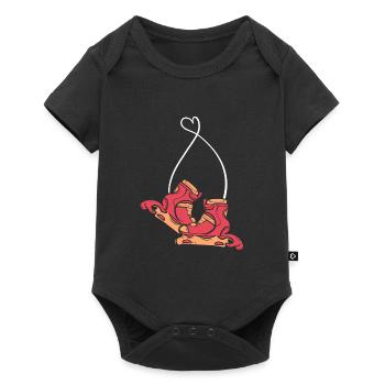 Roller Skating Roller Skates Inline Skates - Baby Premium short-sleeve bodysuit - black - Front
