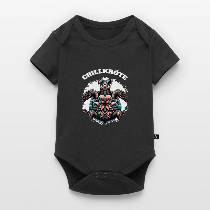 Chill Toad Turtle Baby Premium short-sleeve bodysuit