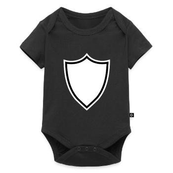 coat of arms - Baby Premium short-sleeve bodysuit - black - Front