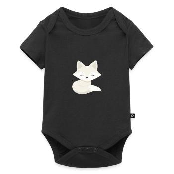 Little fox gift, animal for kids - Baby Premium short-sleeve bodysuit - black - Front