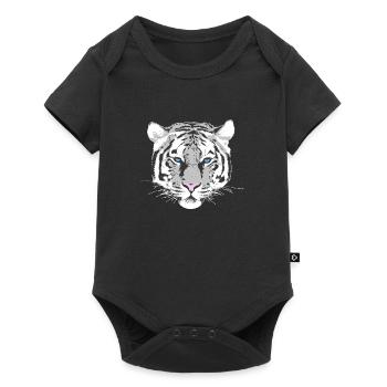 White Tiger - Body à manches courtes Premium Bébé - noir - Devant
