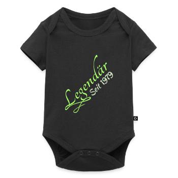 Legendary 1979 - Baby Premium Kurzarmbody - Schwarz - Vorne