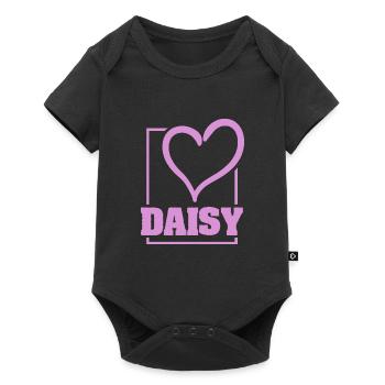 Épouser Daisy - Body à manches courtes Premium Bébé - noir - Devant