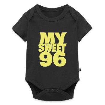 96 - Body à manches courtes Premium Bébé - noir - Devant