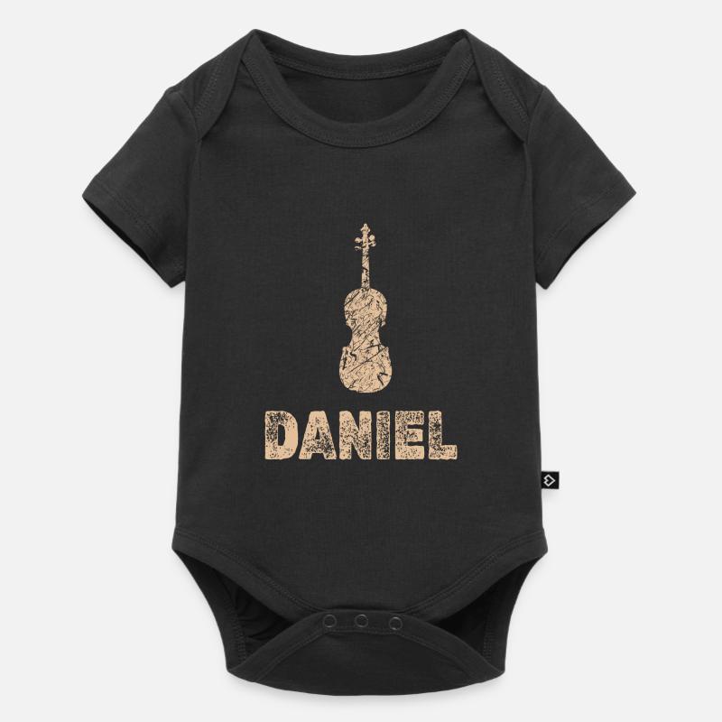 Daniel en alto - Body à manches courtes Premium Bébé - noir